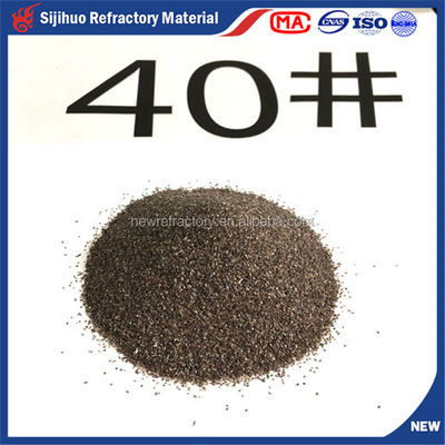 Δυσσωρευτική πυκνότητα 2.0-2.5g/cm3 Καλσινωμένη καφέ λιωμένη αλουμίνη για μπλοκ αλουμινίου