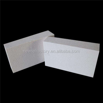 230x114x65mm Block Fire Pure White Mullite Θερμικό μονωτικό τούβλο Διατήρηση της θερμότητας