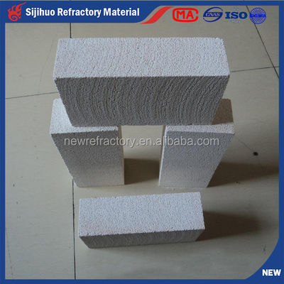 230x114x65mm Block Fire Pure White Mullite Θερμικό μονωτικό τούβλο Διατήρηση της θερμότητας