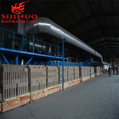 Ανθεκτικό στα οξέα υλικό μπλοκ αλουμινίου για κατασκευή καμινών σε βιομηχανικούς φούρνους