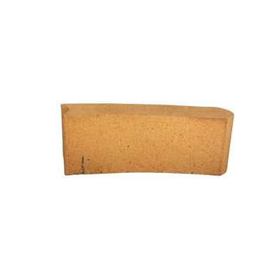 230x114x65mm Στρογγυλό Ανθεκτικό στη φωτιά καμπυλωτό τούβλο φωτιάς με πιστοποιητικό ISO9001