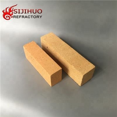 230x114x65mm Κόκκινη φωτιά τούβλα από πηλό για λάκκο με περιεκτικότητα σε CaO 0,34%