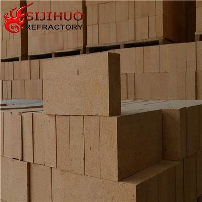 230x114x65mm Κόκκινη φωτιά τούβλα από πηλό για λάκκο με περιεκτικότητα σε CaO 0,34%